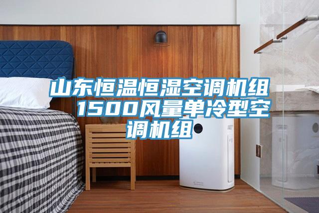 山東恒溫恒濕空調(diào)機(jī)組 1500風(fēng)量單冷型空調(diào)機(jī)組
