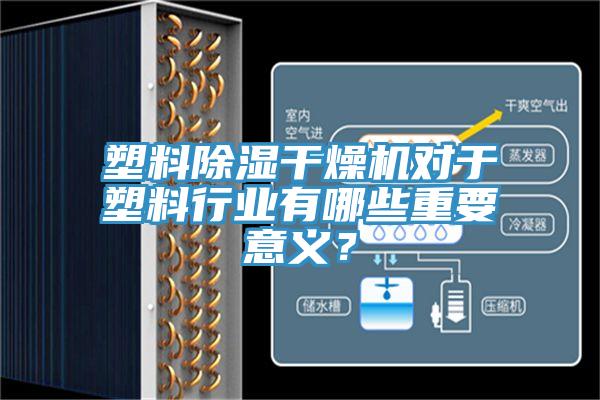 塑料除濕干燥機(jī)對(duì)于塑料行業(yè)有哪些重要意義？