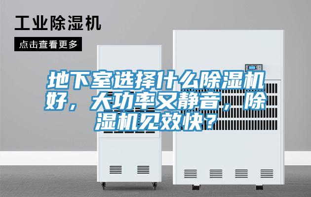 地下室選擇什么除濕機(jī)好，大功率又靜音，除濕機(jī)見效快？