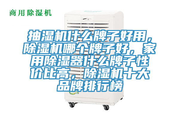 抽濕機(jī)什么牌子好用，除濕機(jī)哪個(gè)牌子好，家用除濕器什么牌子性價(jià)比高，除濕機(jī)十大品牌排行榜