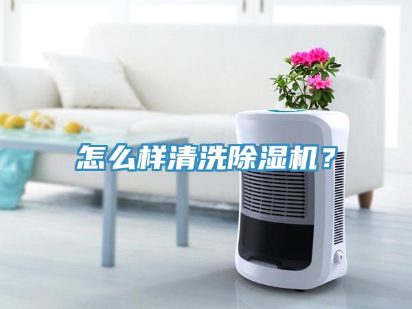 怎么樣清洗除濕機？