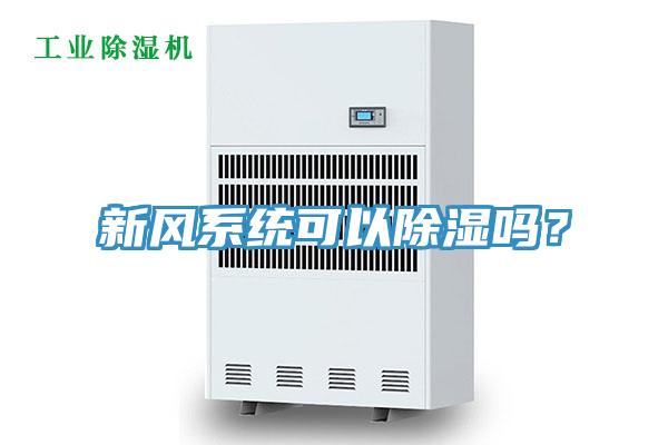 新風(fēng)系統(tǒng)可以除濕嗎？