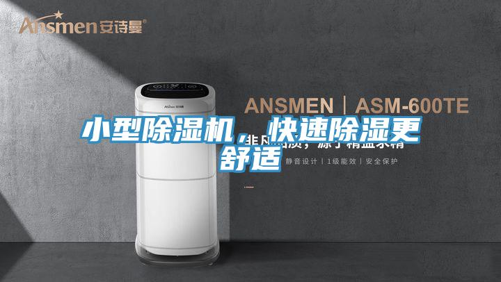 小型除濕機，快速除濕更舒適