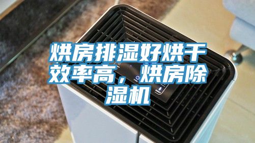 烘房排濕好烘干效率高，烘房除濕機