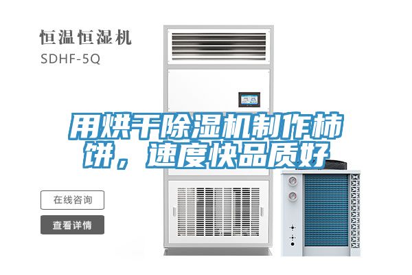 用烘干除濕機(jī)制作柿餅，速度快品質(zhì)好