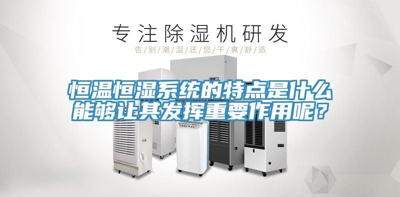 恒溫恒濕系統(tǒng)的特點是什么能夠讓其發(fā)揮重要作用呢？