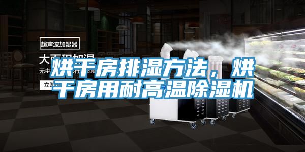 烘干房排濕方法，烘干房用耐高溫除濕機