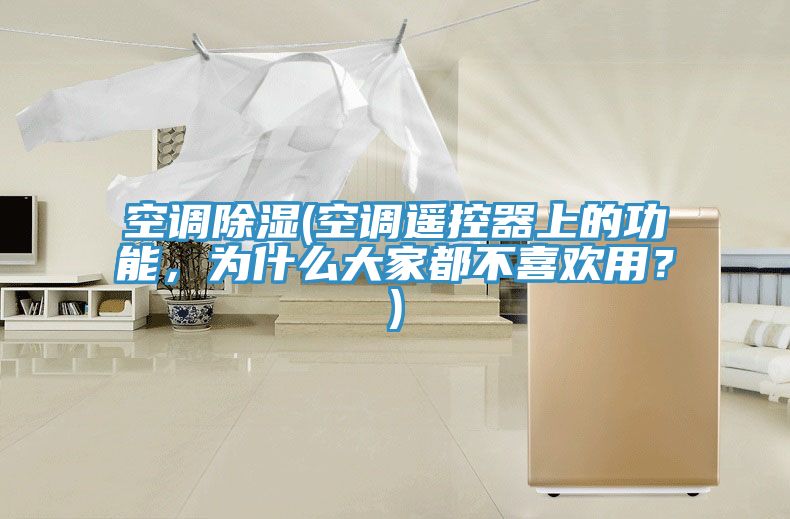 空調(diào)除濕(空調(diào)遙控器上的功能，為什么大家都不喜歡用？)