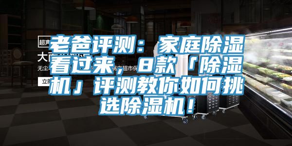 老爸評(píng)測(cè)：家庭除濕看過來，8款「除濕機(jī)」評(píng)測(cè)教你如何挑選除濕機(jī)！