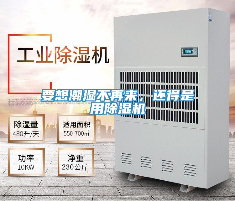 要想潮濕不再來，還得是用除濕機