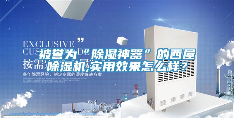 被譽為“除濕神器”的西屋除濕機,實用效果怎么樣？