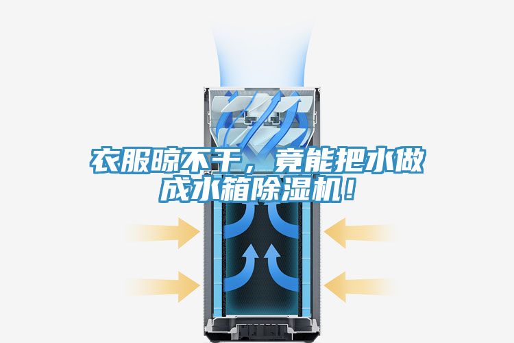 衣服晾不干，竟能把水做成水箱除濕機(jī)！