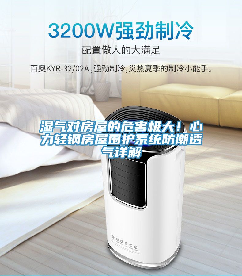 濕氣對房屋的危害極大！心力輕鋼房屋圍護系統(tǒng)防潮透氣詳解