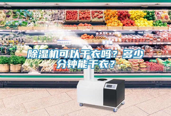 除濕機(jī)可以干衣嗎？多少分鐘能干衣？