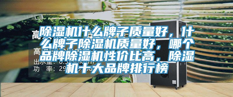 除濕機什么牌子質(zhì)量好，什么牌子除濕機質(zhì)量好，哪個品牌除濕機性價比高，除濕機十大品牌排行榜