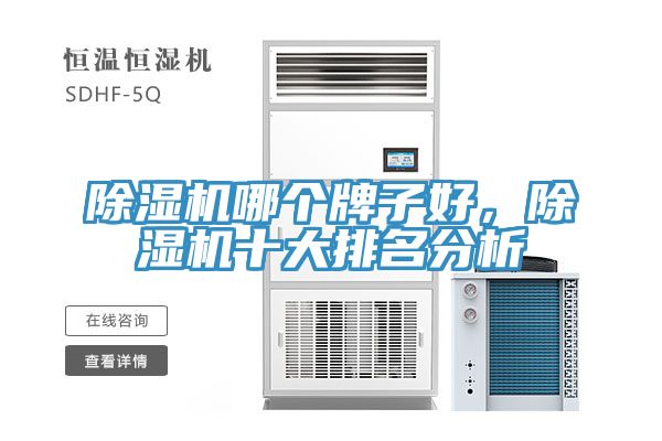 除濕機(jī)哪個(gè)牌子好，除濕機(jī)十大排名分析