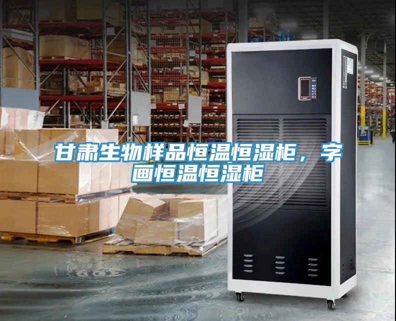 甘肅生物樣品恒溫恒濕柜，字畫(huà)恒溫恒濕柜