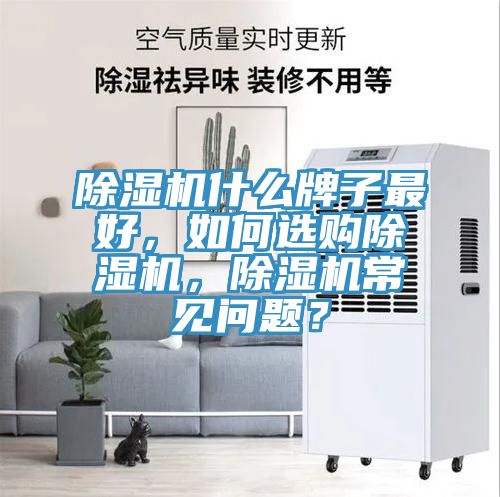 除濕機(jī)什么牌子最好，如何選購(gòu)除濕機(jī)，除濕機(jī)常見(jiàn)問(wèn)題？