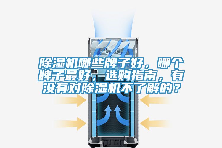 除濕機哪些牌子好，哪個牌子最好，選購指南，有沒有對除濕機不了解的？