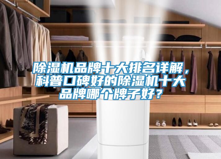 除濕機(jī)品牌十大排名詳解，科普口碑好的除濕機(jī)十大品牌哪個(gè)牌子好？