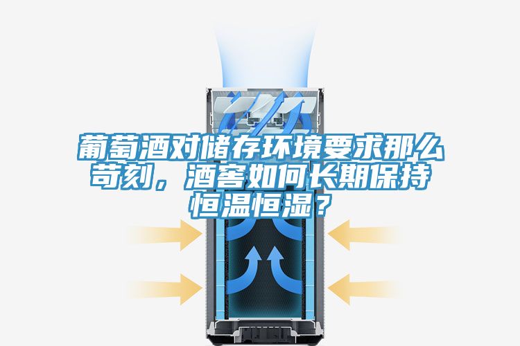 葡萄酒對(duì)儲(chǔ)存環(huán)境要求那么苛刻，酒窖如何長(zhǎng)期保持恒溫恒濕？