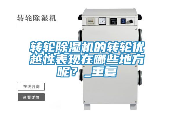 轉(zhuǎn)輪除濕機的轉(zhuǎn)輪優(yōu)越性表現(xiàn)在哪些地方呢？_重復