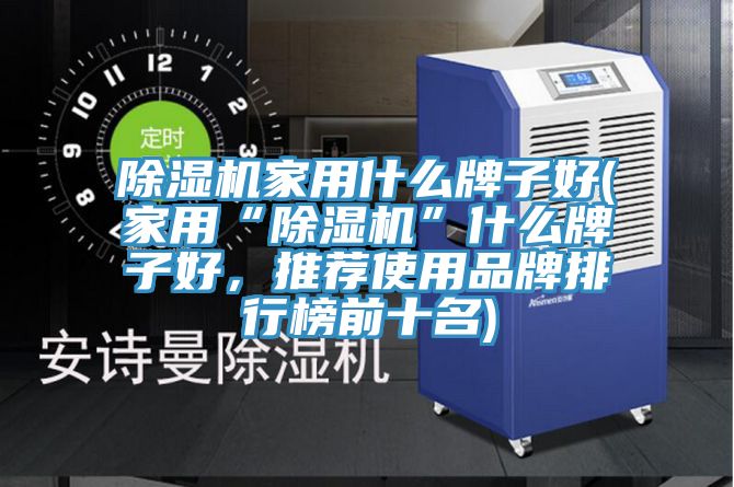 除濕機(jī)家用什么牌子好(家用“除濕機(jī)”什么牌子好，推薦使用品牌排行榜前十名)