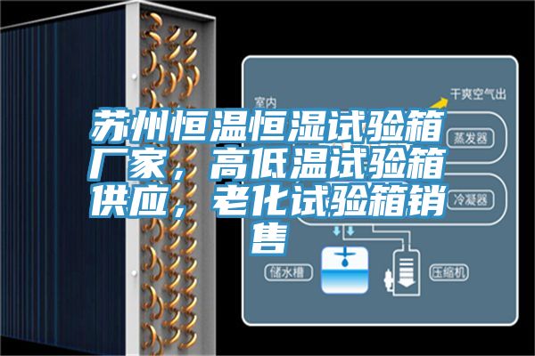蘇州恒溫恒濕試驗(yàn)箱廠家，高低溫試驗(yàn)箱供應(yīng)，老化試驗(yàn)箱銷售