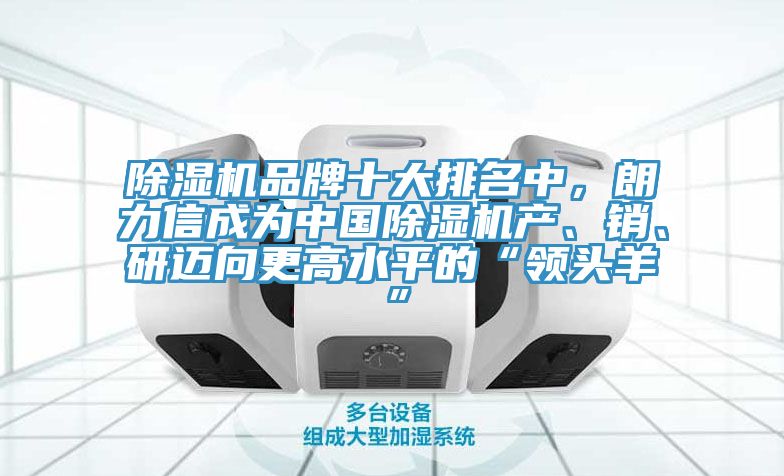 除濕機品牌十大排名中，朗力信成為中國除濕機產(chǎn)、銷、研邁向更高水平的“領頭羊”