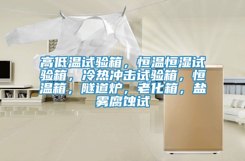 高低溫試驗(yàn)箱，恒溫恒濕試驗(yàn)箱，冷熱沖擊試驗(yàn)箱，恒溫箱，隧道爐，老化箱，鹽霧腐蝕試
