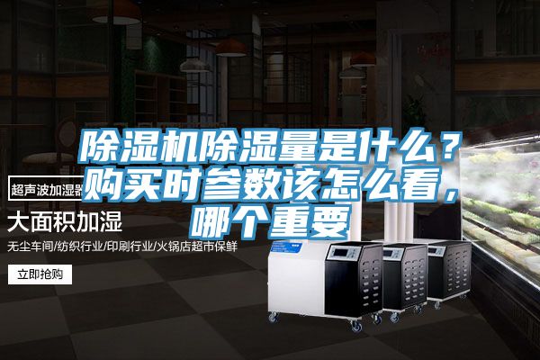 除濕機(jī)除濕量是什么？購(gòu)買時(shí)參數(shù)該怎么看，哪個(gè)重要