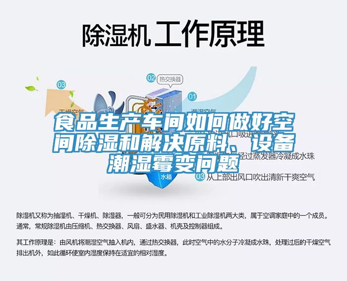 食品生產(chǎn)車間如何做好空間除濕和解決原料、設(shè)備潮濕霉變問題