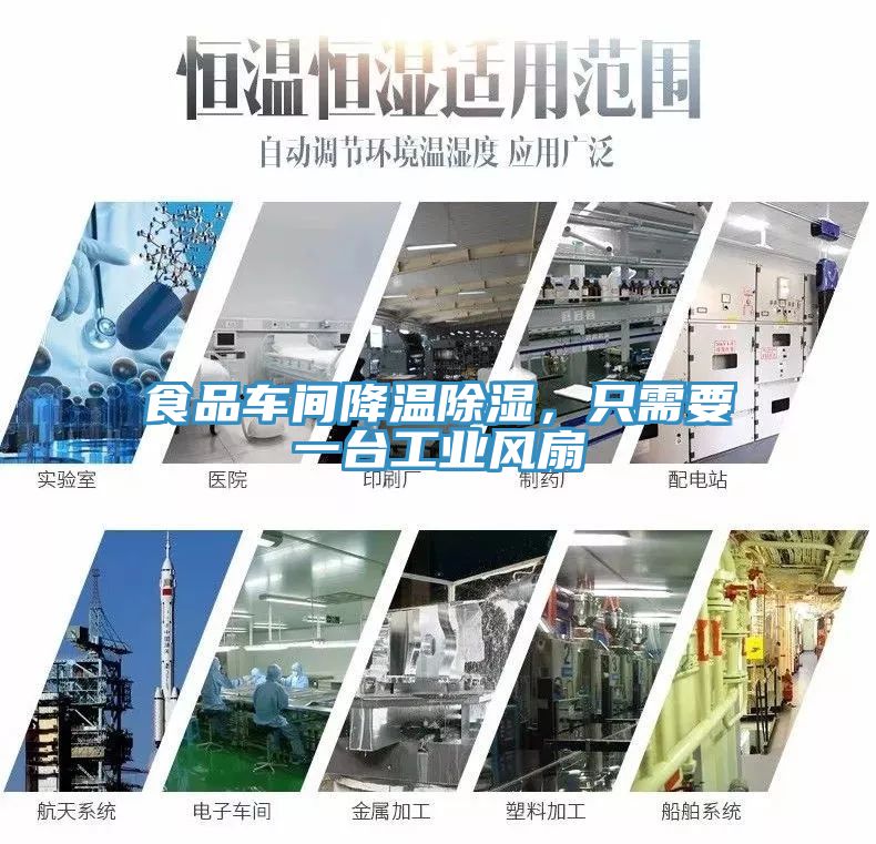 食品車間降溫除濕，只需要一臺工業(yè)風(fēng)扇