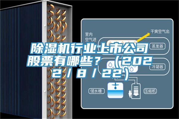 除濕機(jī)行業(yè)上市公司股票有哪些？（2022／8／22）