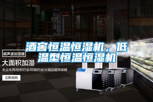 酒窖恒溫恒濕機(jī)，低溫型恒溫恒濕機(jī)