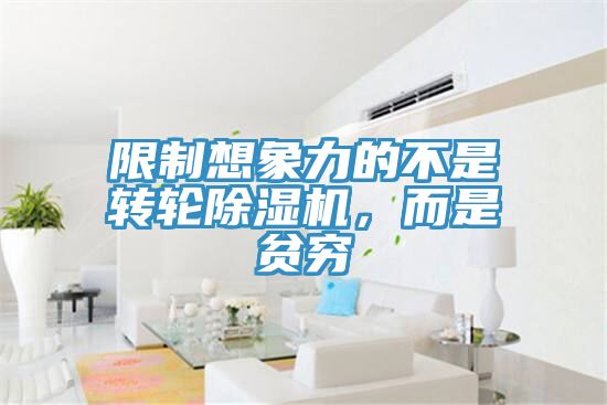 限制想象力的不是轉(zhuǎn)輪除濕機(jī)，而是貧窮